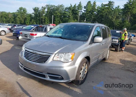 2015 Chrysler Town & Country Touring from USA, damaged, VIN 2C4RC1BG6FR752430